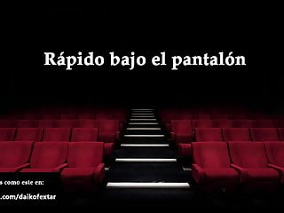 Joi - Masturbandote En El Cine, Fantasia En Espanol.