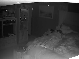 Amateur Wife Caught Masturbating Hidden Cam Night Vision Part 1